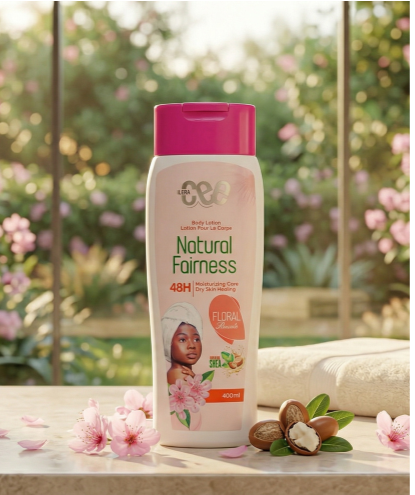 Illera Oil Natural Fairness Body Lotion - Floral